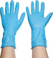 Einmalhandschuh Nitril LG blau