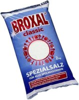 BROXAL Regeneriersalz, feine Körnung 6 Pack je...
