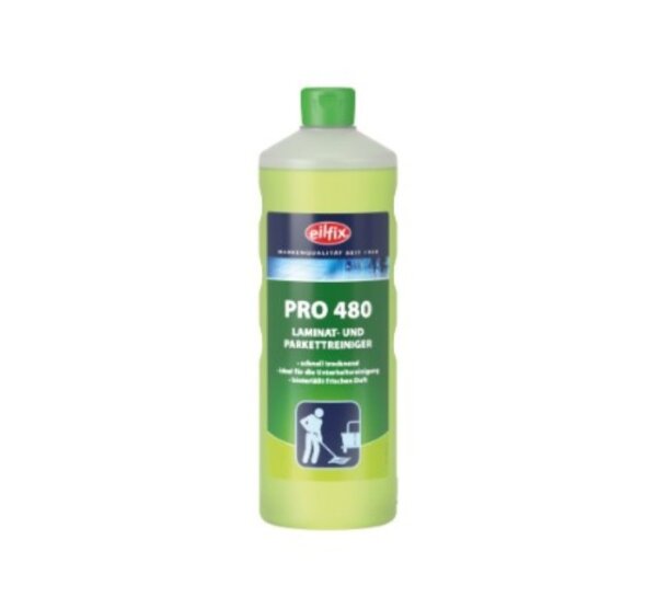Eilfix Pro-480 Laminat-& Parkettreiniger 1 Liter Flasche