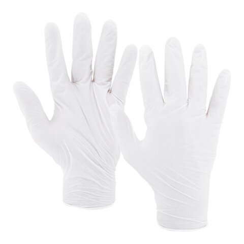 Handschuh Nitril solution PF blue