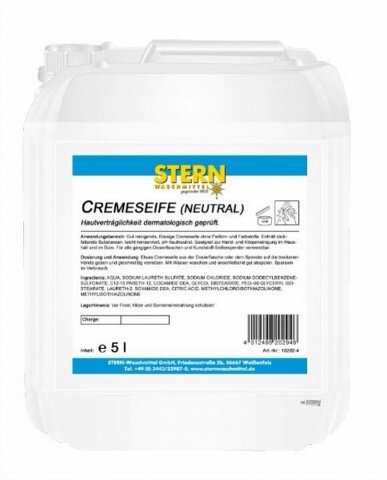 Cremeseife neutral 5 Liter Kanister