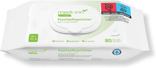 MEDI-INN Feuchtpflegetücher 1 Pack = 80 Tücher