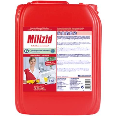 Sanitär-und Kalklöser MILIZID 10 Liter Kanister