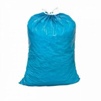 Müllbeutel 120 Liter, blau  Zugband 1 VE = 10...