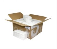 Falthandtuch-V-Falz 23x21 cm 2-lg weiß, 3200...