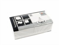 Servietten 33x33cm 1/4 Falz 2-lg weiß 1 VE =...