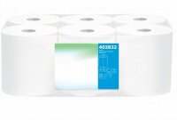 Handtuchrolle 2-Lagig weiß 19,5cm x 108m 1 VE...