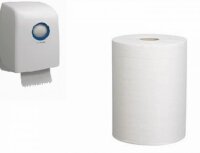 Handtuchrolle 1- Lagig weiß 21cm x 354m 1 VE =...
