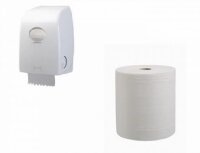 Handtuchrolle 1-Lagig weiß 20cm x 165m 1 VE =...