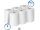 Handtuchrolle 1-Lagig weiß 20cm x 165m 1 VE = 6 Rollen