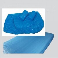 Matratzenschoner CPE blau 1 VE = 10 Stück im...