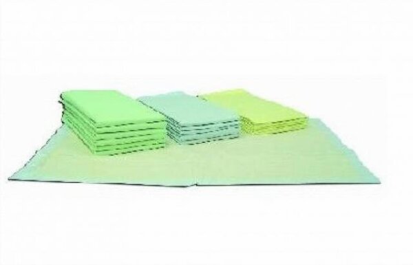 Krankenunterlagen  8-lagig gelb 1 VE = 100 Stück 60 x 90 cm