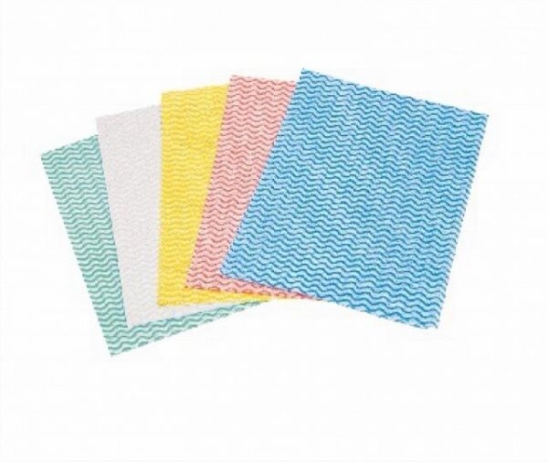 Reinigungstuch Kurzzeittuch perfo 1 VE = 50 Tücher 50 x 38 cm gelb
