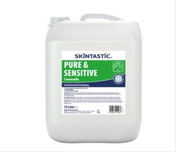 Skintastic Pure & Sensitive Cremeseife 10 Liter Kanister