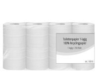 Toilettenpapier 1-lagig, 315 Bl. natur 1 VE = 64...