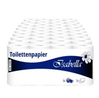 Toilettenpapier 3-lagig, 250 Bl. Zellst. 1 VE = 72...