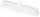 HACCP Besen 45 cm Kunststoff weiß mit weißem Besatz