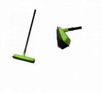 Besen mit Gumminoppen 32 cm komplett mit...