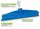 HACCP Monobloc-Wasserschieber 40 cm Kunststoff blau