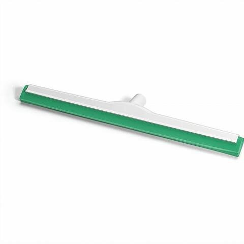 HACCP Wasserschieber 45cm GRÜN Kunststoff weiß/Hygienegummi grün