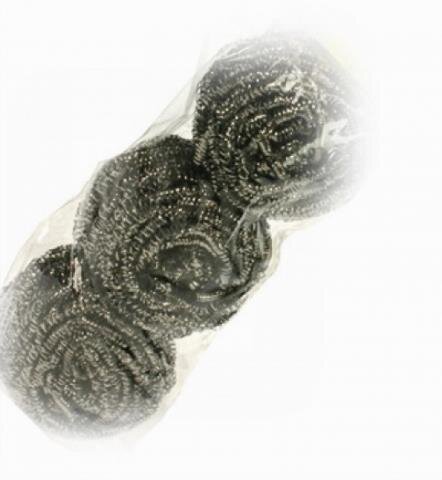 Topfreiniger Edelstahlspirale klein 6 Stück pro Pack zu je 20g