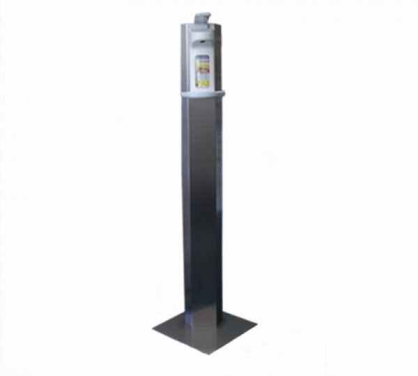 Desinfektionssäule (ohne Schutzfolie) Standmodel 2-teilig ca. 1,45 m hoch