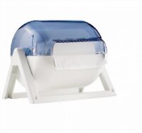 Rollenspender HACCP Kunststoff transparent/weiß