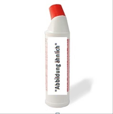 Flasche leer, weiß, rund 750 ml Schräghalsflasche mit Verschluss